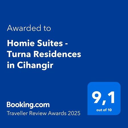 Homie Suites - Turna Residences In Cihangir Istanbul Luaran gambar